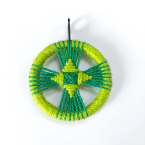 Green Cross Zwirnknopfe