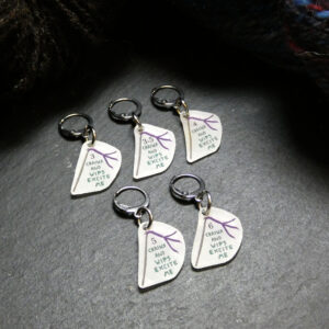 Chains and WIPs Stitch Markers (Hook Size)