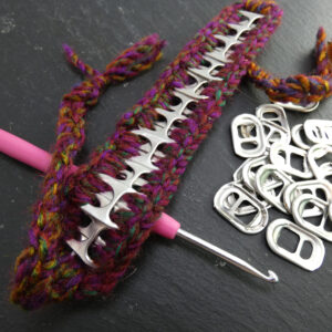 Pop Tab Crochet Bracelet