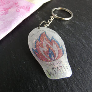 Trans Wrath Keychain