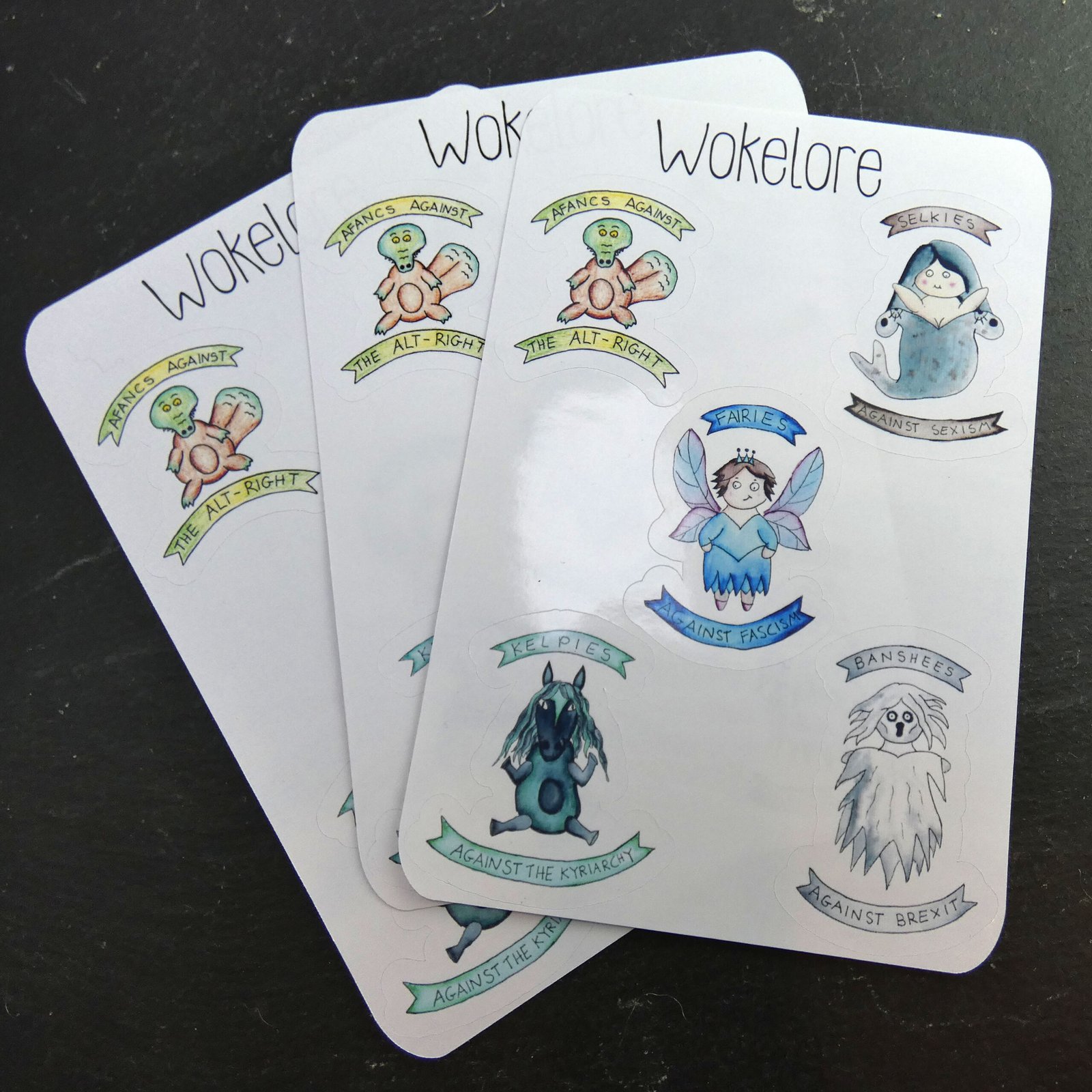 Wokelore Stickers